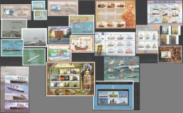 Ks Grenada Transport Sailing Ships & Boats 8Kb+13Bl+Set Mnh - Ships