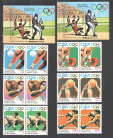 O0079 1984 Olympic Games Los Angeles Sport 2Bl+2Set Mnh - Altri & Non Classificati