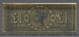 B1531 Postage One Pound Queen Victoria Gold 1St Mnh - Altri & Non Classificati