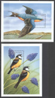 B1568 Burkina Faso Fauna Birds 2Bl Mnh - Other & Unclassified