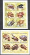 Ft181 2001 Madagascar Turtles Reptiles Fauna #2520-2531 2Kb Mnh - Otros & Sin Clasificación