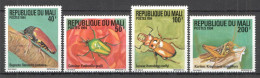 Ft174 1994 Mali Insects Fauna #1220-23 1Set Mnh - Andere & Zonder Classificatie