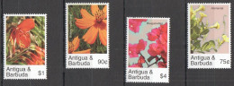 Ft166 2007 Antigua & Barbuda Flowers Orchids Flora #4453-60 Set Mnh - Orchids