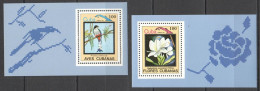 O0122 1983 Flora & Fauna Birds & Flowers ! 2Bl Mnh - Other & Unclassified
