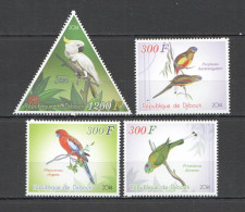 C1085 2014 Parrots Birds Fauna 1Set Mnh - Altri & Non Classificati