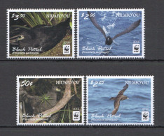 O0110 2016 Niuafo'Ou Wwf Fauna Birds Black Petrel 1Set Mnh - Otros & Sin Clasificación