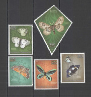 C1083 2014 Butterflies Flora & Fauna 1Set Mnh - Schmetterlinge
