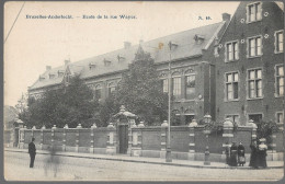 CPA CARTE POSTALE BELGIQUE BRUXELLES-ANDERLECHT ECOLE DE LA RUE WAYEZ - Anderlecht