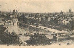 CPA France Paris Panorama Sur La Seine Et La Cite - Otros Monumentos