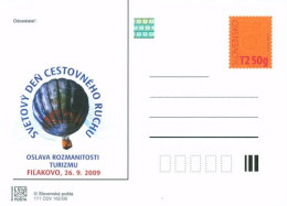 CDV 171 Slovakia World Day Of Travel Business 2009 Baloon - Other & Unclassified