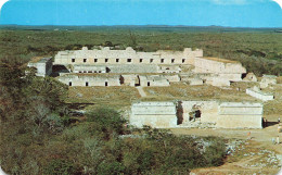 MEXIQUE - Panoramic View Towards The Nun's Qudrangle - Uxmal - Yucatan - México - Carte Postale - Mexique