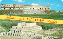 MEXIQUE - Top - The Governor's Palace - Uxmal - México - Carte Postale - Mexiko