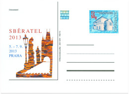 CDV 222 Slovakia Sberatel Exhibition 2013 Charles Bridge - Briefmarkenausstellungen