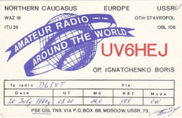 AK 210709  USSR - Stavropol - Radio Amatoriale