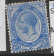 South Africa 1913   SG 7  2.1/2d  Mounted Mint - Used Stamps