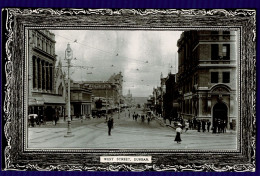 Ref 1650 - Early Real Photo Postcard - West Street Durban - South Africa - Sudáfrica