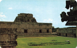 MEXIQUE - The Nun's Quadrangle And Magician's Temple - Vue Générale - Carte Postale - Mexique