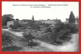 Châtillon-sous-Bagneux (92) Maison De Retraite Sainte Anne-d'Auray Vue Générale De L'Etablissement 2scans - Châtillon
