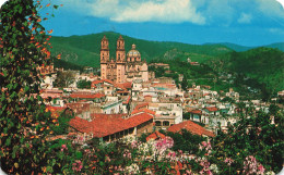 MEXIQUE - Panoramic View With The Santa Prisca Church - Taxco - Gro - México - Vue D'ensemble - Carte Postale - Mexique