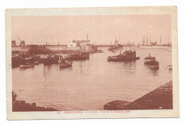 CPA - CASABLANCA - Le Port - Vue Sur La Grande Jetée - - Casablanca