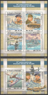 Hm1166 2018 Sao Tome & Principe World War Ii Wwii Sicily #8085-8+Bl1466 Mnh - Militaria