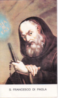 San Francesco Di Paola ,con Rosario- Santino Con Preghiera Anni Recenti Rif. S445 - Religion & Esotérisme