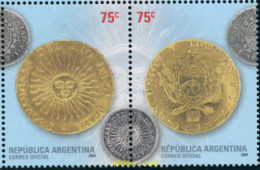 169098 MNH ARGENTINA 2004 NUMISMATICA - Unused Stamps