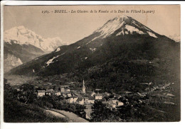 Bozel Les Glaciers De La Vanoise Et La Dent Du Villard  - Cartes Postales Ancienne - Bozel