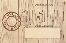 AK 210710  QSL - Yugoslavia - Gevgelija - Amateurfunk