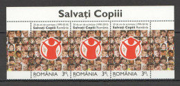 Rm351 2010 Romania Save The Children Organization Copiii #6444 Mnh - Autres & Non Classés