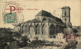 FRANCIA. FRANCE. BRIENNE LE CHATEAU - ABSIDE EGLISE. - Andere & Zonder Classificatie