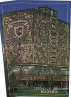 MEXIQUE - Ciudad De Mexico - Biblioteca De La UNAM Por Juan O Goman - Carte Postale - Mexiko