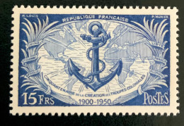 1951 FRANCE N 889 CINQUANTENAIRE DE LA CRÉATION DES TROUPES COLONIALES - NEUF** - Unused Stamps