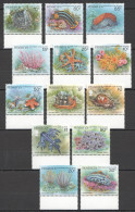 Ft127 1993 Penrhyn Fishes Marine Life Coral Reefs #546-53,559-63 Big Set Mnh - Marine Life