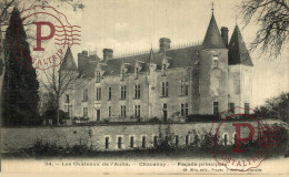 FRANCIA. FRANCE. Châteaux De L'Aube CHACENAY - Façade Principale - Sonstige & Ohne Zuordnung