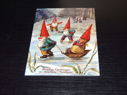 75577-          KABOUTERS / GNOMES / GNOME / GNOMI / GNOMOS  MERRY CHRISTMAS / JOYEUX NOËL / FROHE WEIHNACHTEN / BUON NA - Altri & Non Classificati