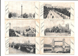 DP27  - CHROMOS STOLLWERCK - LONDRES LONDON - TRAFALGAR SQUARE - CRYSTAL PALACE - EMBANKMENT - TOWER BRIDGE - Stollwerck