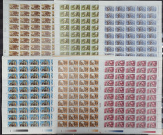 Rm591 1989 Romania French Revolution Michel #4568-4 240 Eu Folded 6Sh(50Set) Mnh - Altri & Non Classificati