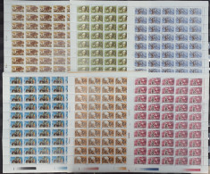 Rm591 1989 Romania French Revolution Michel #4568-4 240 Eu Folded 6Sh(50Set) Mnh - Other & Unclassified