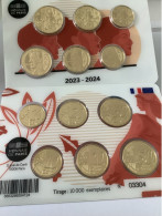 Sextuple  FRANCE 2024  Blister BU Avec Les 3 Nouvelles  Et 3  Anciennes Faces - Frankreich