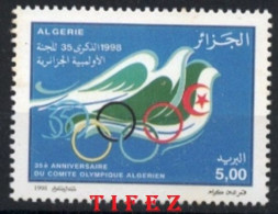 Année 1998-N°1178 Neuf**MNH : 35e Anniv Du COA(Comité Olympique Algérien) - Algeria (1962-...)