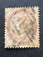 JAMAICA  SG 24  1s Brown Wmk CA Crown FU - Jamaica (...-1961)