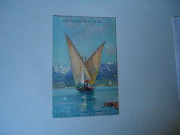 FRANCE  POSTCARDS  1932 EVIAN-LES-BAINS BERQUE DU LAC MORE  PURHASES 10% DISCOUNT - Autres & Non Classés