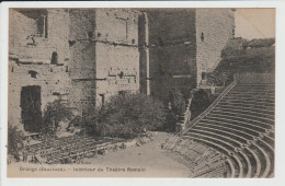 ORANGE - VAUCLUSE - INTERIEUR DU THEATRE ROMAIN - Orange