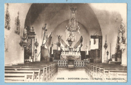 1231  CPA   DOUCIER  (Jura)   L'Eglise  -  Vue Intérieure   ++++++++++++++++ - Autres & Non Classés