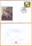 2019 Moldova Moldavie FDC  Ethnic Groups. Ukrainians. Ukraine. National Costumes. Nature - Kostüme