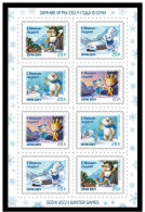 Russie 2013 YVERT N° 7433-7436 MNH ** Petit Feuillet - Ungebraucht