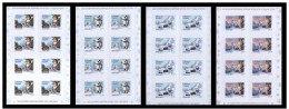 Russie 2013 YVERT N° 7433-7436 MNH ** Petit Feuillet - Unused Stamps