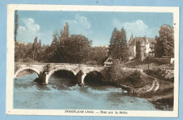 1230  CPA   DOMBLANS  (Jura)   Pont Sur La Seille   -  Cliché  Karrer  Dole   ++++++ - Autres & Non Classés