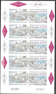 Monaco 1996/1997 Exposition Philatelique Internationale Yv. BF78 Michel No. 2333-34B KB Feuillet** Neuf MNH Unperforated - Bloques
